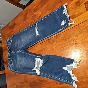 Womens Gorgeous like new Flying Monkey High Rise cropped straight!! Sz 29